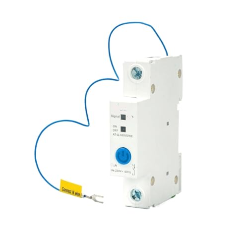 Disjoncteur 1P relais intelligent 50A pour domotique residentielle