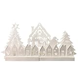 Moldes de silicona para casa de Navidad, molde de silicona para casa de Navidad,Juego de 7 accesorios para figuras de hogar, molde de silicona para Navidad | Molde de moldeo adecuado para