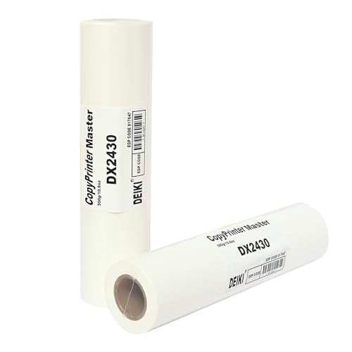 DEIKI DX 2430 B4 Master Roll for RICOH Copy Printer. 2 Rolls per Box