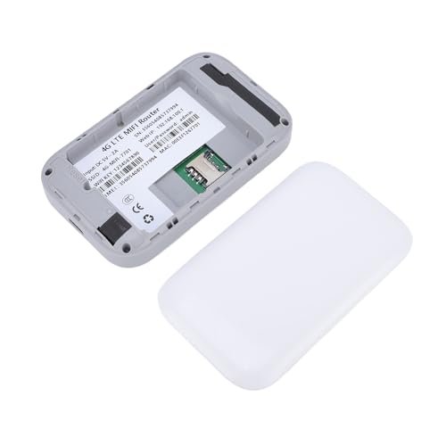 VBESTLIFE Router Hotspot Mobile 5G, WiFi Portatile Ad Alta velocità da 300 Mbps con Slot per Scheda SIM, Crittografia WPA2, per Viaggi All'aperto, per Europa Asia Africa