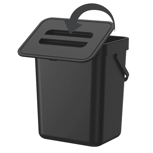 Compost Bin Kitchen for Countertops or Under Sinks