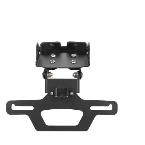 Support Plaque d'immatriculation Moto Pliable avec Clignotant Arrière 675 SS SR