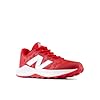 New Balance Unisex-Child FuelCell V7 Youth Turf-Trainer Baseball Shoe, Team Red/Optic White, 12.5 US Little Kid