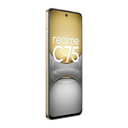 Celular Realme C75 Dual SIM 8GB RAM 256GB Com NFC Gold