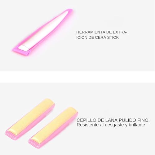 Pulidor de uñas y buffer de cera para el cuidado de placa de manicura casera 5