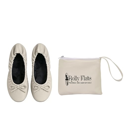 Image of Women's Foldable Ballet Flats - Portable Flat Shoes for Travel and Wedding that Fit in Your Purse