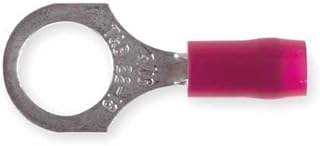 Ring Term, Nylon, 5/16 in, 1.100 in, Pk100