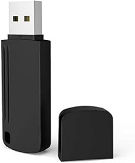 KEXIN USB Flash Drive 32GB USB 2.0 Memory Stick USB Stick Mini USB Drive Pen Drive Thumb Drive Data External Storage Stick with Cap for Computer Tablet Car TV (Black)