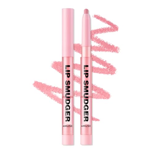 Amuse SEOUL LIP SMUDGER 01 BOKSOONGA | nude peach | Matte, creamy, soft, velvety, cruelty-free, lipcare, long-lasting, multiuse, vegan