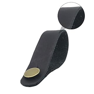 Milisten Adaptateur De Cravate En Cuir De Cuivre Noir/Anti Poupée Sangle De Guitare Électrique Unique Ukulélé Bouton… - Les Beatles, Paul McCartney, John Lennon, RIngo Starr, George Harrison Milisten Adaptateur De Cravate En Cuir De Cuivre Noir/Anti Poupée Sangle De Guitare Électrique Unique Ukulélé Bouton… – Image 5