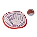 DYNWAVE Toss and Catch Ball Game Paddle Game Sports Throw and Catch Game Favor for Kids Adults Family Backyard Game Beach Toy, Ball and Paddle