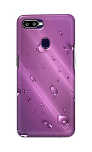 Image of PRINTFIDAA Water Bubbles in Lilac Background Printed Designer Hard Back Case Cover for Oppo F9 / Oppo F9 Pro /Realme 2 Pro /Realme U1, RMX1801, RMX1807 -(SS) MVN1005