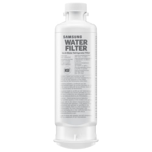 Samsung HAF-QIN/EXP Genuine Refrigerator Water Filter, Reduces 99% of Harmful Contaminants for Clean, Clear Drinking Water, 6-Month Life, Easy Install, Pack of 1