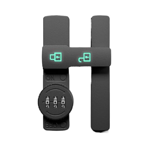 Woalopted Cerraduras Para Gabinetes Con Combinación | Candado Para Cajones y Armarios,Antirrobo Sin Taladro Para Dormitorio Documentos Cocina Hogar Oficina