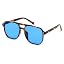 Leopard Frame & Blue Lens