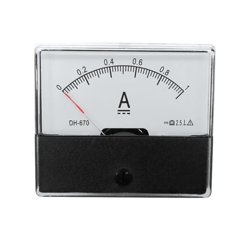 Ampèremètre analogique DH670 pour résoudre les pannes de surcharge sur circuit continu