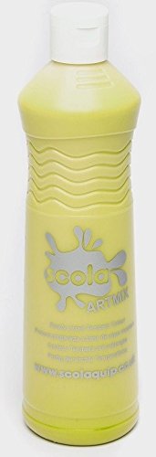 Scola Artmix 600 ml butelki gotowe mix rzemiosło plakat farba cytrynowy żółty