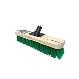 日本クリンテック(Nihon Clean tech) Re techデッキブラシ 30交換用ブラシヘッド 幅45cm 業務用 現場 厨房 廊下 玄関 学校 丈夫 長持ち 耐久性が高い ねじり込式 ブラシ交換可能【スペア】