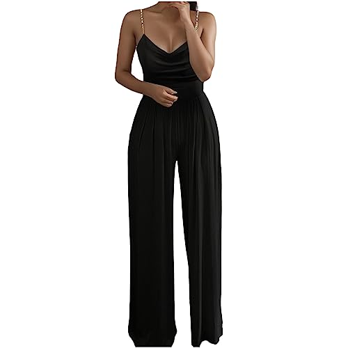 Mono para mujer con perlas vestido entero de fiesta elegante