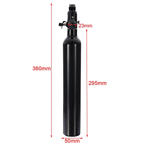 Bouteille air comprimé Paintball 0.38L en aluminium pour vos sessions dominicales de PCP - 7