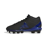 Adidas Unisex-Kid's Adizero Impact.2 Molded American Football, Black/Team Royal Blue/Black, 6