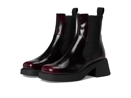Vagabond Shoemakers Womens Dorah Chelsea Boots, Dark Bordo, 10, Medium
