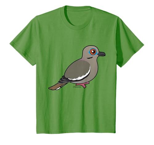 Cute Cartoon White-winged Dove Birdorable Bird T-Shirt
