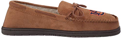 Image of FOCO NCAA Mens NCAA College Team Logo Moccasin Slippers