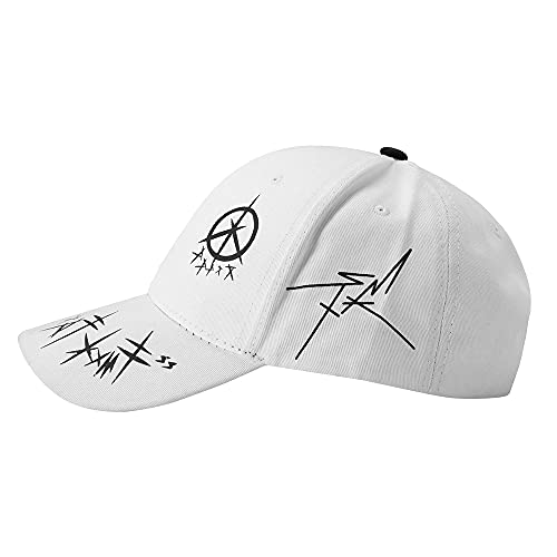 Slvoefi Unisex Graffiti Baseball Cap，Dad Hats，Hip Hop Style Trucker Hat,Black White Fashion Hat For Men's Women Adjustable Baseball Caps (Black And White) #TOP2