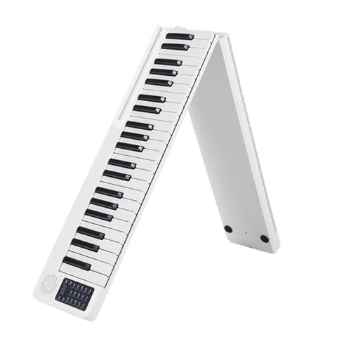 デジタルキーボード 88 鍵盤 ホワイト Amazon | 88鍵折りたたみ式ピアノ フルサイズ セミウェイテッド