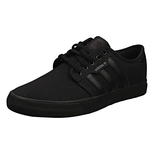 Adidas Seeley Aq8531, Zapatillas de Skateboard para Hombre, Negro (Core Black/Core Black/Core Black 0), 43 1/3 EU
