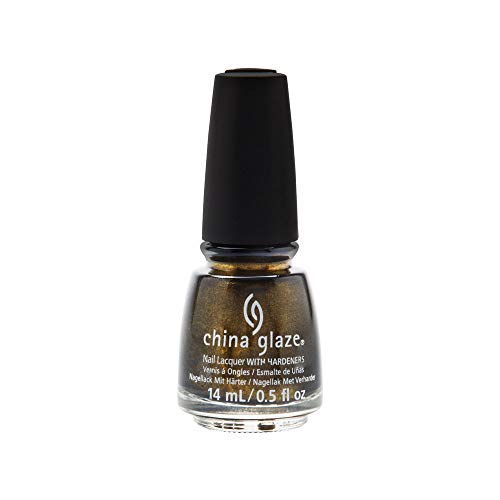 China Glaze Nail Lacquer 0.5oz/14ml - PAINT IT BLACK Halloween 18 - Pick color (1637 - Wicked Liquid)