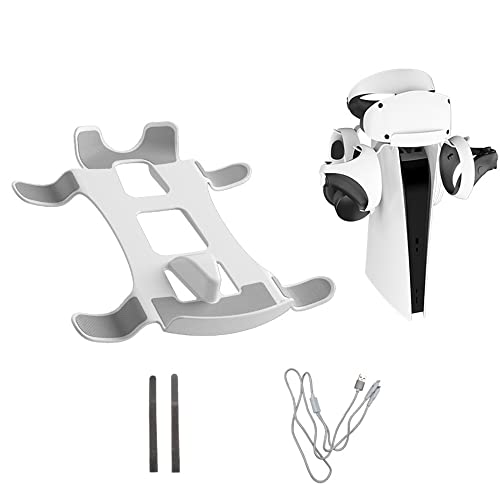 For PSVR2�X�^���h VR�w�b�h�Z�b�g�f�B�X�v���C�z���_�[ VR�w�b�h�Z�b�g�ƃR���g���[���[�p�X�g���[�W ���[�z���_�[ VR���K�l���[�X�^���h �ȃX�y�[�X VR �w�b�h�Z�b�g�ƃR���g���[���[�ɑΉ� VR �X�^���h �A�N�Z�T���[ �[�d ���[ ���� �[�d