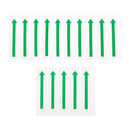 SEWACC Arrow One-Way Indicator Sticker Arrow Warning Label Decal for Warehouse Office