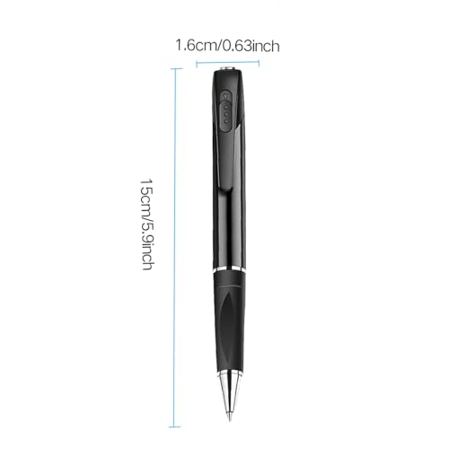 Unohoe 1080P FHD Camera Portable Pen Cam with 64GB Card, WiFi Pen Support Remote Viewing, 300mAh Battery, 15cm Short Focal Length Cameras, Quick Start & 100&deg; Wide Angle-No Audio