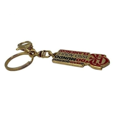 Chaveiro Flamengo Oficial ISSO AQUI É FLAMENGO - Série Ouro