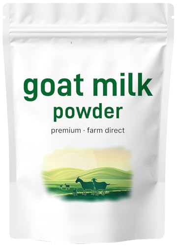 Leche de cabra en polvo con microingredientes | Pura, fácil de digerir | Sin OGM, sin gluten