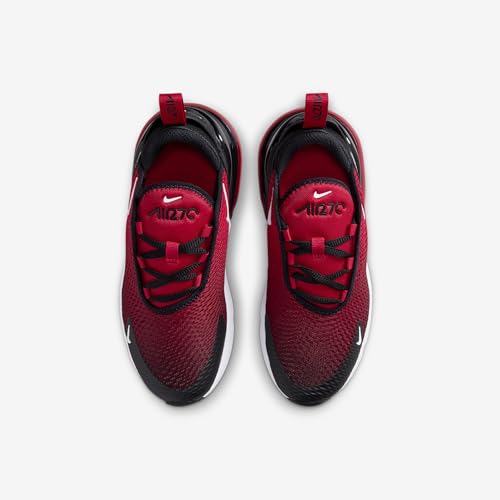 Nike Air Max 270 Little Kids' Shoes (Gym Red/Black/White)4