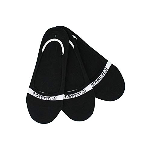 Sperry Men's Signature Invisible Boat Shoe Liner Socks-3 Pair Pack-No Show Combed Cotton Comfort