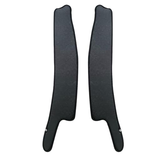 Craft Mart ダイハツ ハイゼットトラック ハイゼットジャンボ ガードマット キックガード インナーフェンダー 車内用 アクセサリー パーツ カスタム キズ防止 軽トラック フロアマット (レザーブラック)