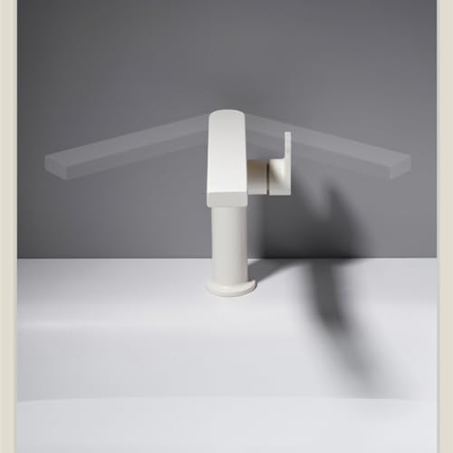 Grifo de baño giratorio para evitar salpicaduras en el lavabo 4