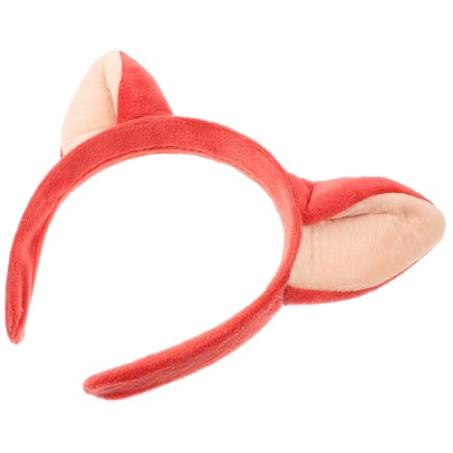 Bandeau Oreilles de Renard Mignon Fille Serre-tête Léger Éponge Composite Maquillage Fête