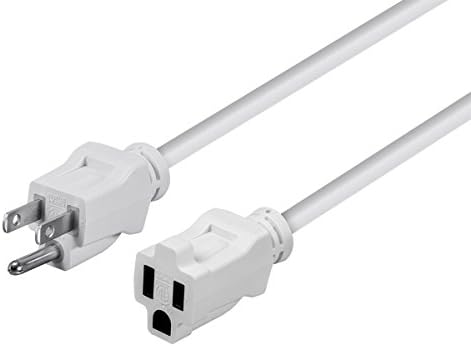 Monoprice 113840 35' 16/3 SJTW White Outdoor Extension Cord White - 13A