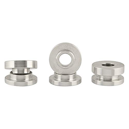 Transmission Bracket Bushings Compatible with Ford Focus ST/RS, Fiesta ST (Natural Aluminum)