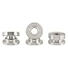Boomba Racing TRANSMISSION BRACKET BUSHINGS SILVER for 2014+ Ford Fiesta ST