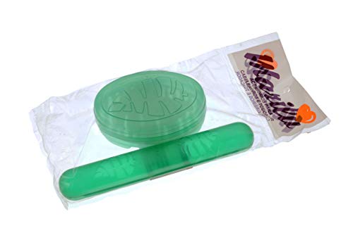 Porta Escova/Saboneteira Folha, Marilu, Verde