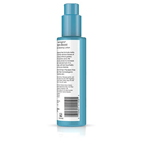 Neutrogena Hydro Boost Gentle Cleansing Lotion 5 Ounce Fragrance-Free (147Ml) #TOP4