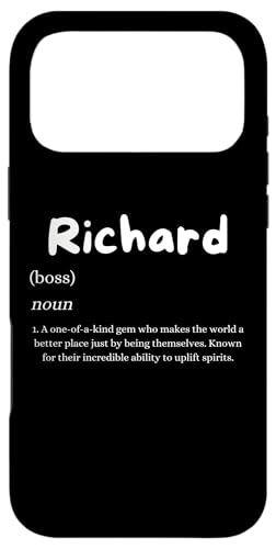 Richard Definition Personalized Name Custom Costume For Rich �X�}�z�P�[�X iPhone 17 Pro Max �p
