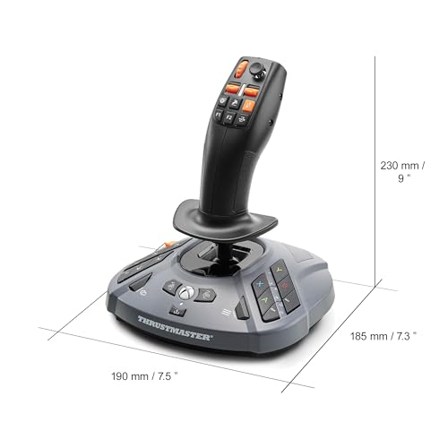 Thrustmaster SimTask FarmStick, joystick multifonction pour l'agriculture, pour Xbox et PC