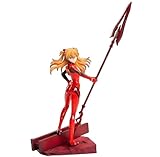 SEGA - Figura de Asuka Shikinami Langley con lanza de Cassius, Evangelion, traje rojo